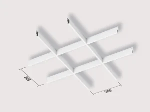 Альтернативний вигляд Підвісна Cтеля Грильято 200x200