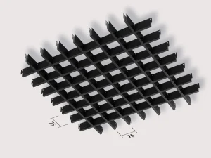 Підвісна Cтеля Грильято 75x75