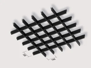 Підвісна Cтеля Грильято 100x100