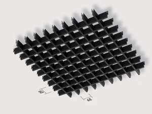 Підвісна Cтеля Грильято 60x60